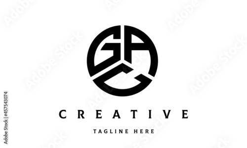 GAC creative circle three letter logo