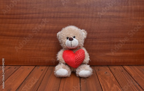 teddy bear with heart