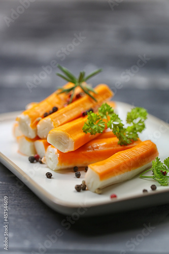 Papier peint bâtonnets de surimi