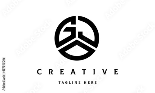 GJO creative circle three letter logo