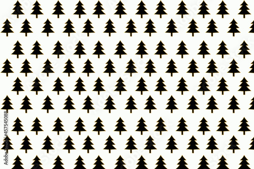christmas seamless pattern, christmas tree seamless pattern