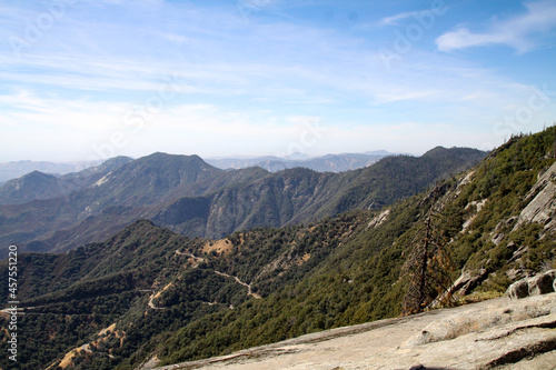 Top view of Sequoia National Park