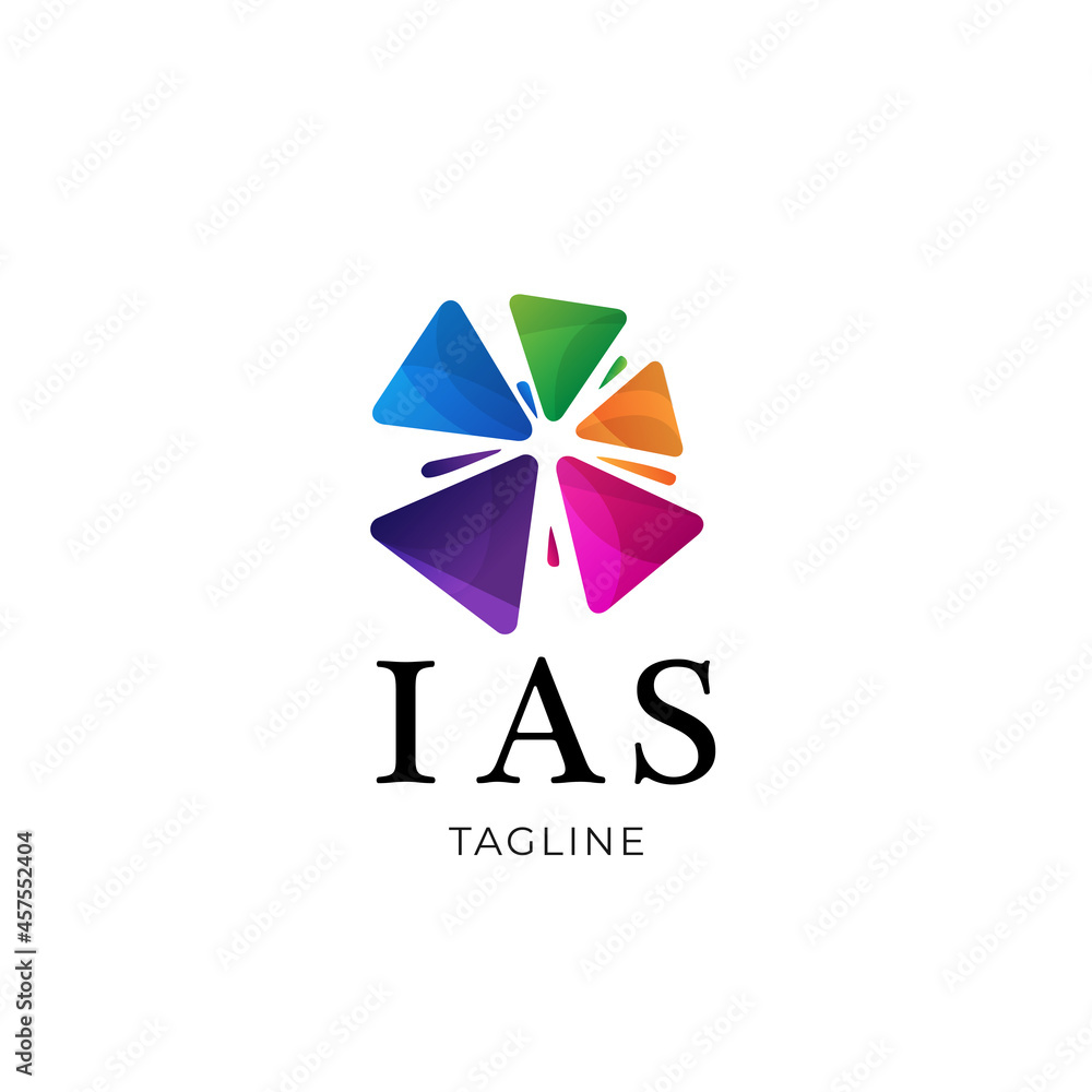 Colorful Community Association Logo Desing Template Colorful Community Association Logo Desing Template