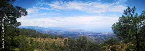 Panoramic VIstas desde Sierra Nevada