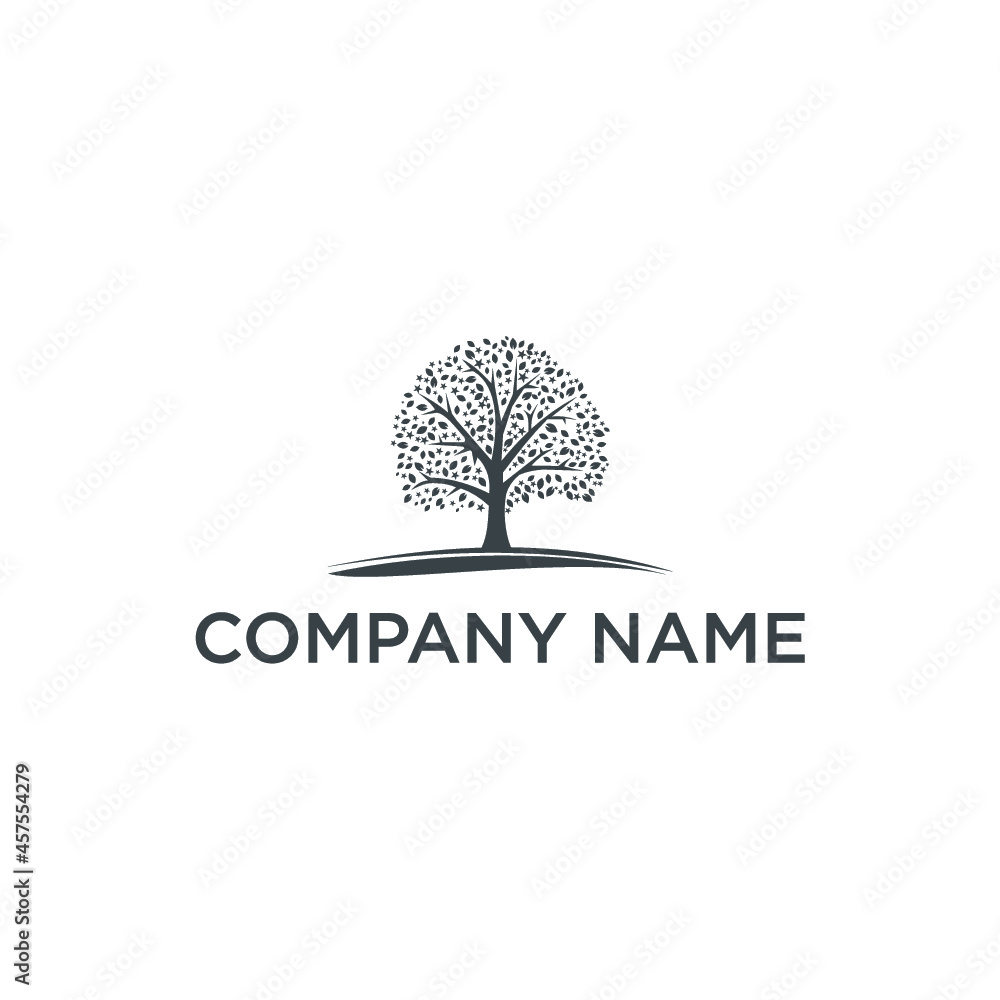 Obraz premium Tree logo design