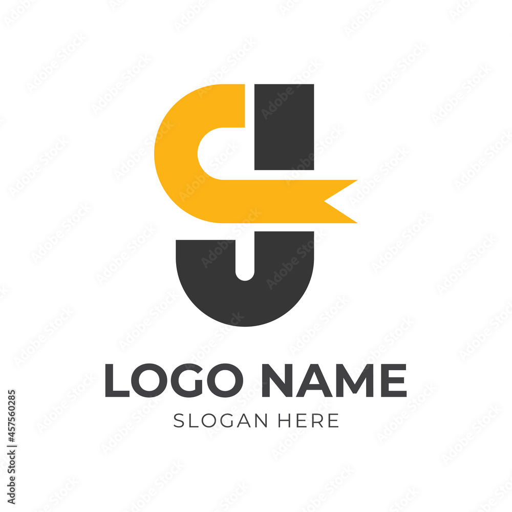 letter G logo design template concept vector with flat yellow and black color style letter G logo design template concept vector with flat yellow and black color style