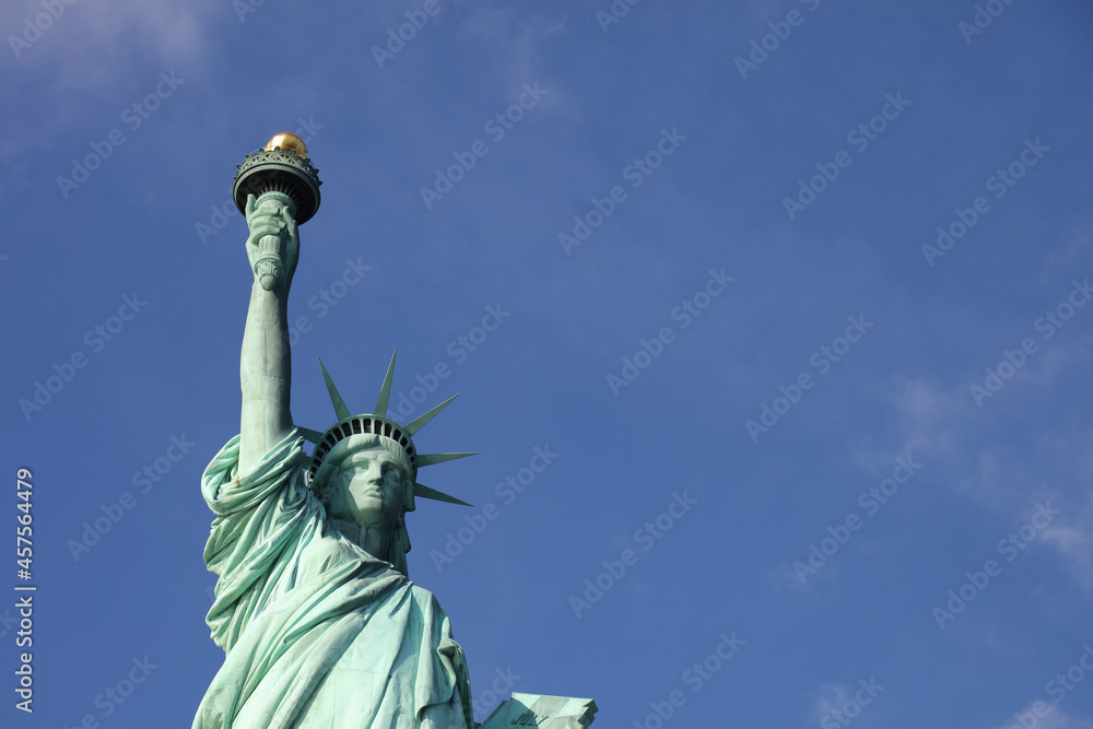 Fototapeta premium Freiheitsstatue / Satue of Liberty or Liberty Enlightening the World /