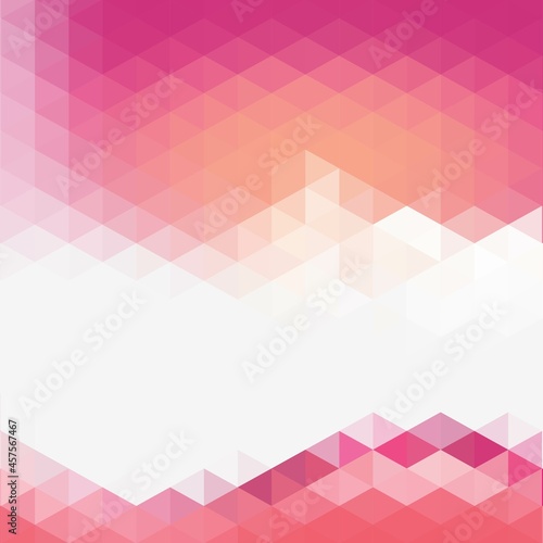 pink triangle vectors background. polygonal style. eps 10