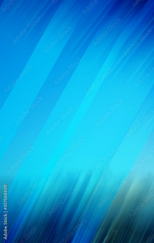 Abstract blue background, beautiful motion and blur