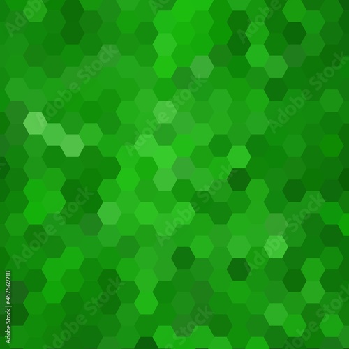 green abstract hexagons. vector background. geometric design. polygonal style. eps 10