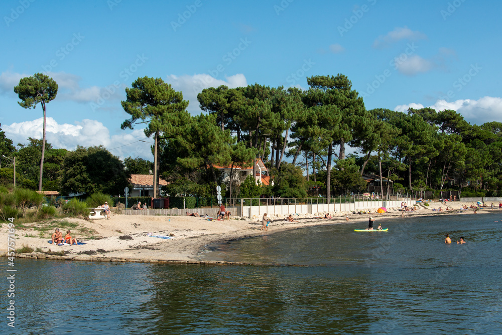 Lanton, Port, Taussat Fontainevielle, 33, Gironde, Bassin D'Arcachon