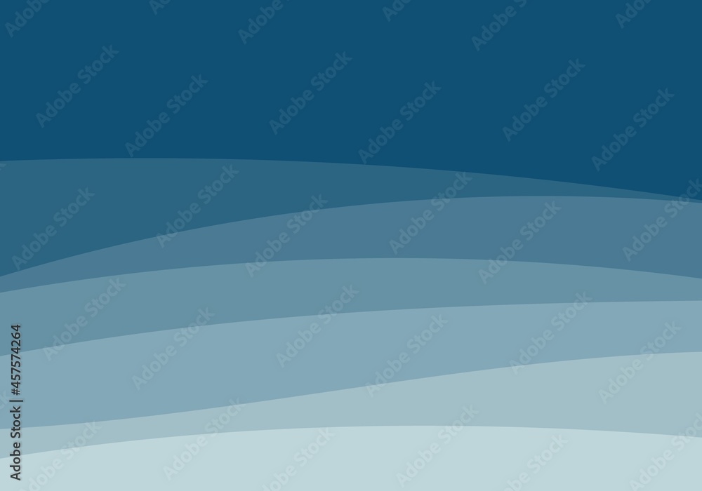 Blue Abstract Geometric Background for Congratulatory New Year and Christmas with copy space. Curved lines resembling a night winter snow landscape. Vector illustration. Blue Abstract Geometric Background for Congratulatory New Year and Christmas with copy space. Curved lines resembling a night winter snow landscape. Vector illustration.