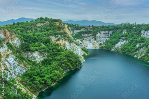 Landscape view of Grand Canyon Chonburi, Thailand. (Grand canyon kiri)