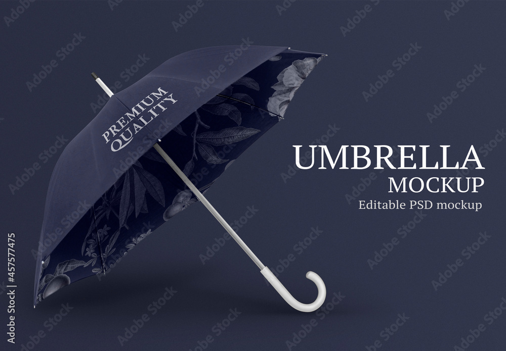 umbrella template psd