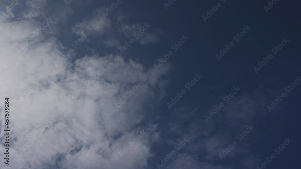timelapse video with white clouds running on sky. cloudscape with white cumulus clouds timelapse video with white clouds running on sky. cloudscape with white cumulus clouds
