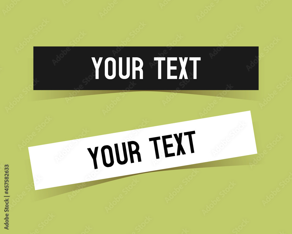 Blank paper strips for text placement. Template for placing text. Background for text. Blank paper strips for text placement. Template for placing text. Background for text.