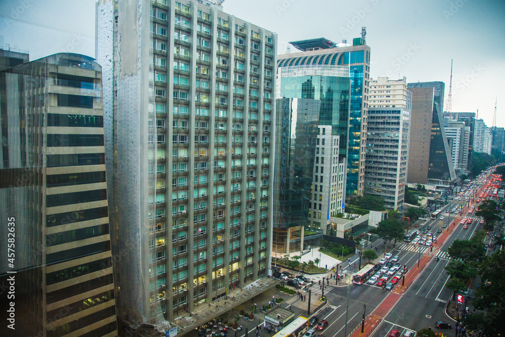 Obraz premium Avenida Paulista - São Paulo - Brasil