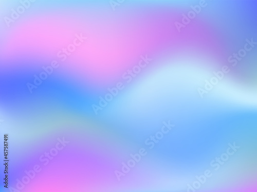 Holographic background. Bright, smooth mesh with a blurry futuristic pattern.