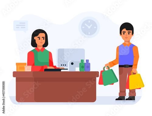 Shopping Counter

