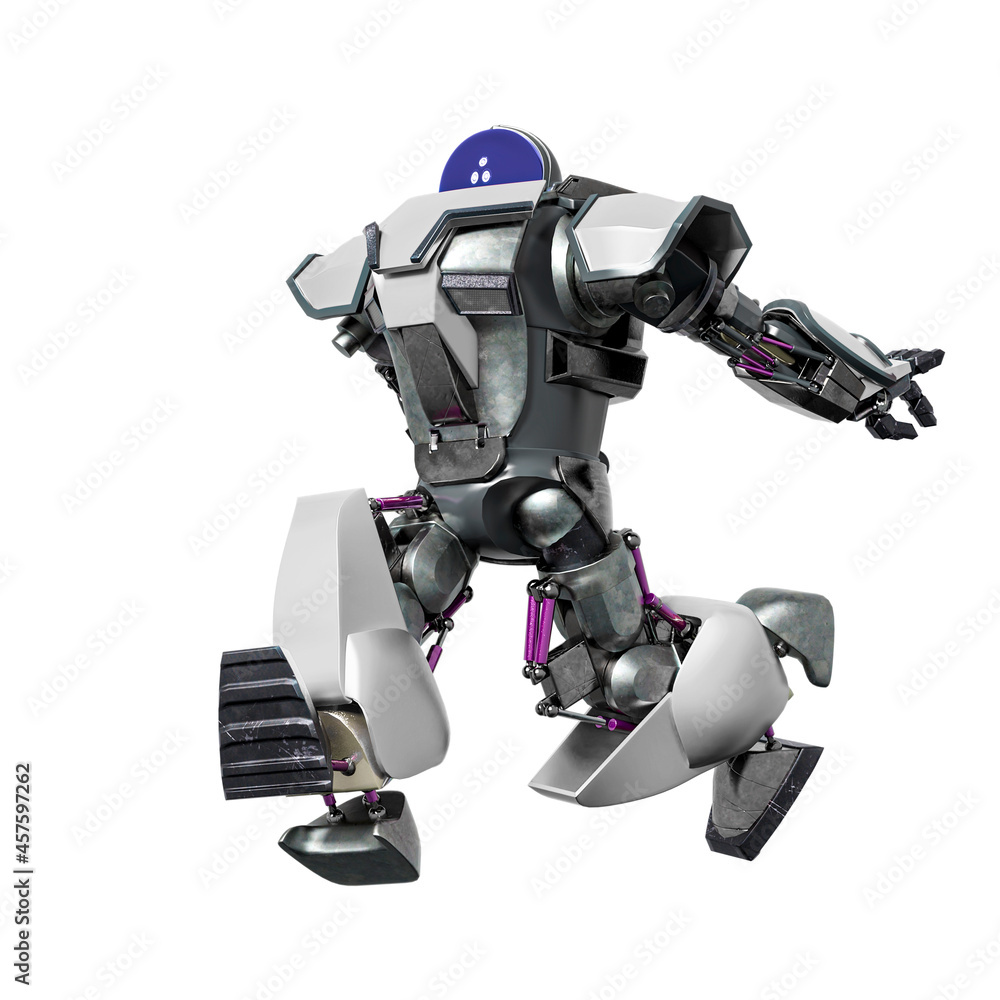 giant robot is jumping giant robot is jumping