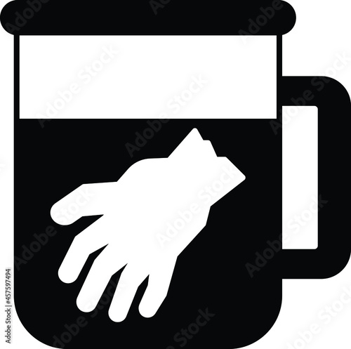 helloween jar and hand