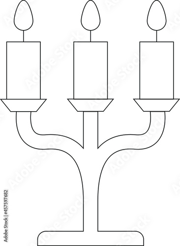 helloween candles and light