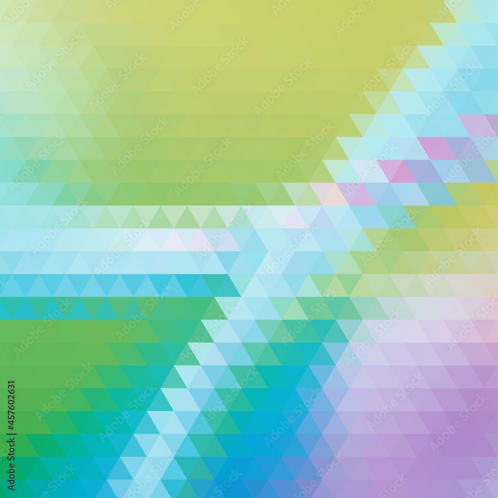 Obraz premium Triangle pattern. Seamless vector background. colorful triangles. eps 10