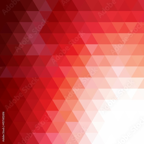 Abstract geometric red color background, vector illustration. eps 10