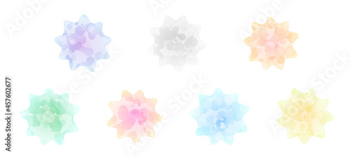 キラキラ金平糖素材