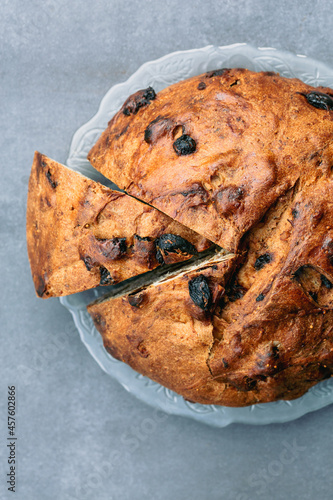 Bisciola,  nuts and figs bread  from Italy