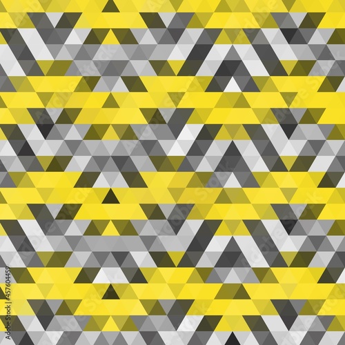 yellow and gray abstract triangular background. eps 10