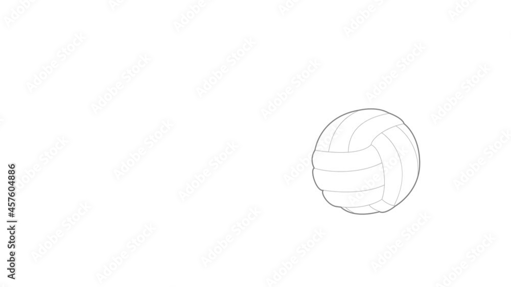 Soccer ball icon animation best outline object on white background Soccer ball icon animation best outline object on white background