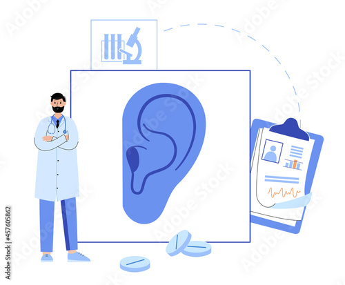 Otolaryngology clinic concept