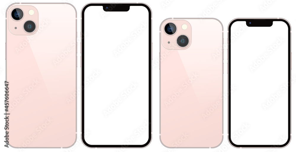 Pink Iphone. Front Anapa, Russian Federation - September, 17, 2021: New Pink finish Color ...
