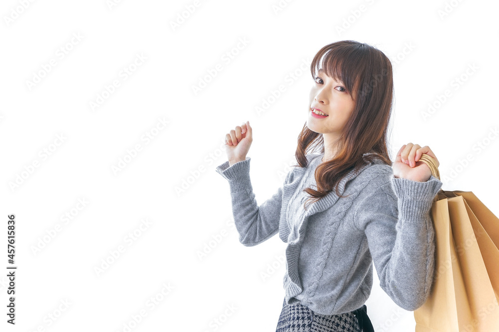 Obraz premium ストレッチする女性