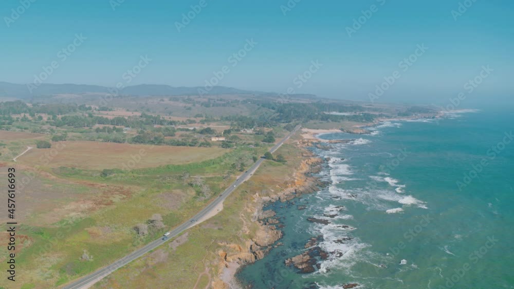 California Coast Aerial California Coast Aerial