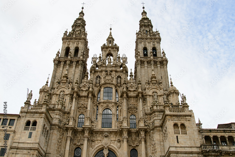 the Cathedral of Santiago of Compostela 