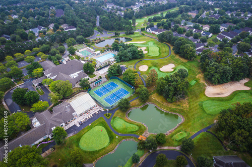 Aerial Real Estate of Lakewood New Jersey  photo