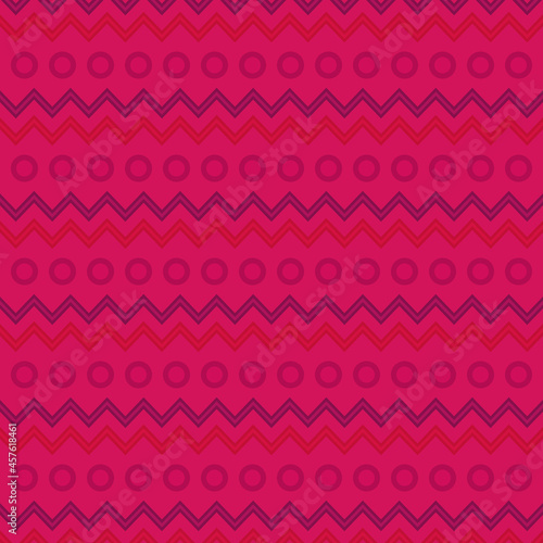 Abstract seamless pink geometric design vector background