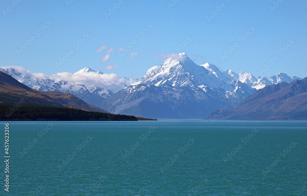 Mt Cook and Pukaki Lake - New Zealand