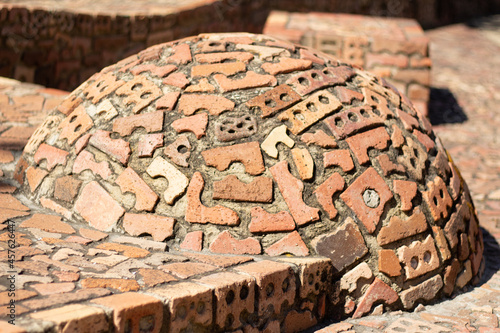 Red brick dome public space