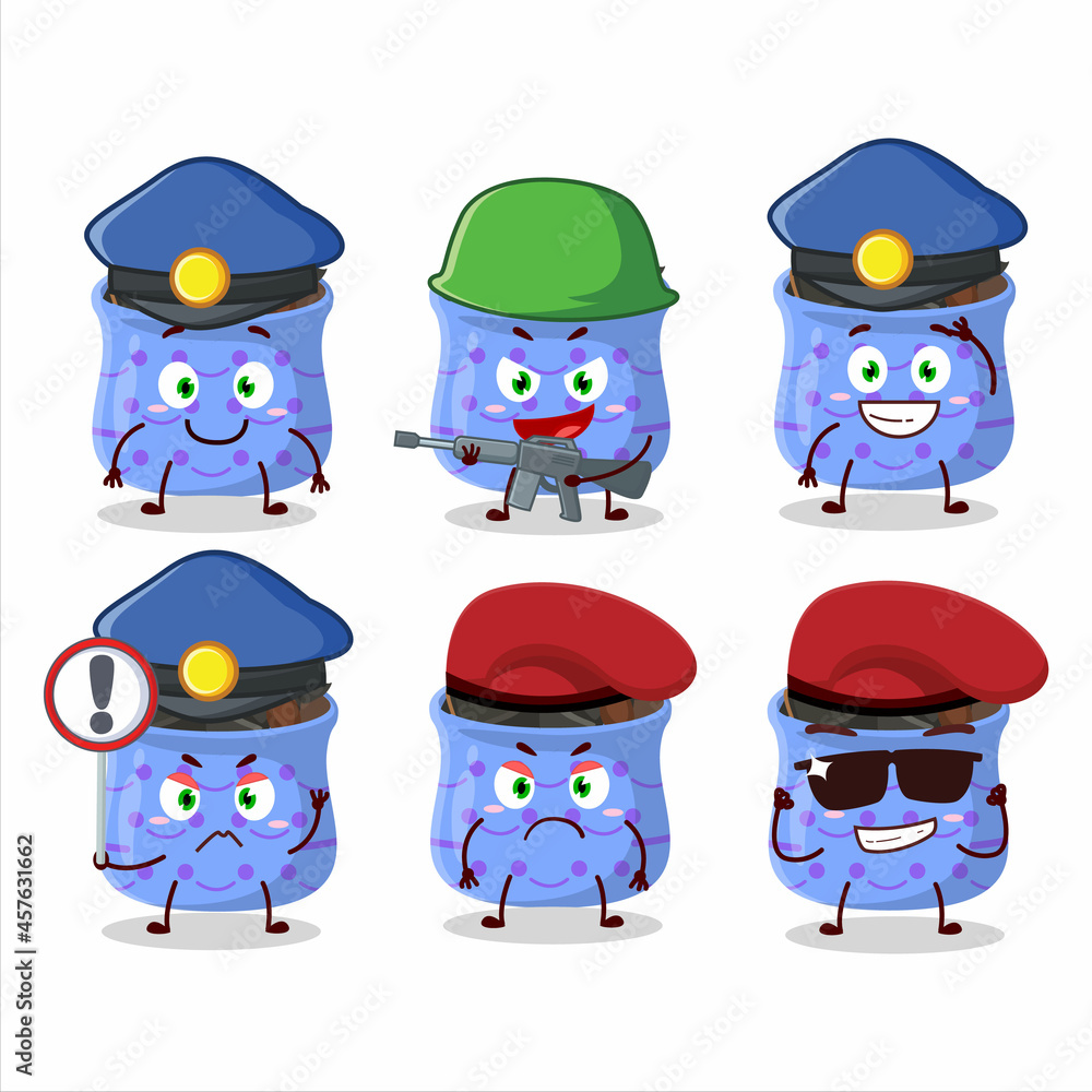 A dedicated Police officer of anise mascot design style A dedicated Police officer of anise mascot design style