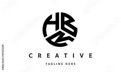 HBR creative circle three letter logo