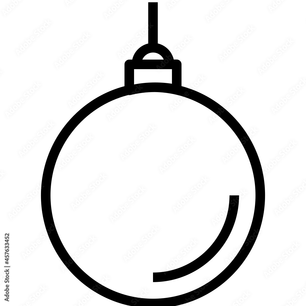 christmas icon_christmas ball line icon christmas icon_christmas ball line icon