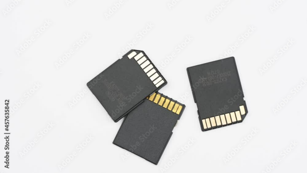 clips video 4k and full HD of memory SD card isolated on clean background this sd card for various computer, digital camera and smart mobile phone devices. clips video 4k and full HD of memory SD card isolated on clean background this sd card for various computer, digital camera and smart mobile phone devices.