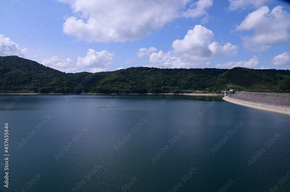 忠別湖ダム湖