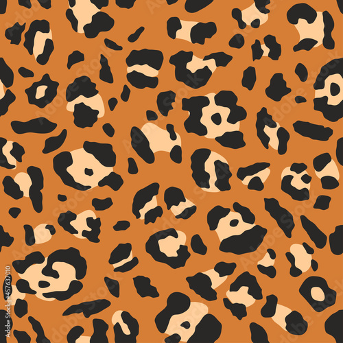 Leopard pattern. Trendy sea...
