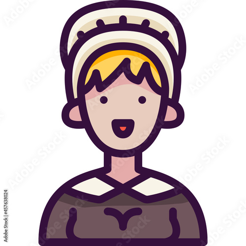 pilgrim line icon