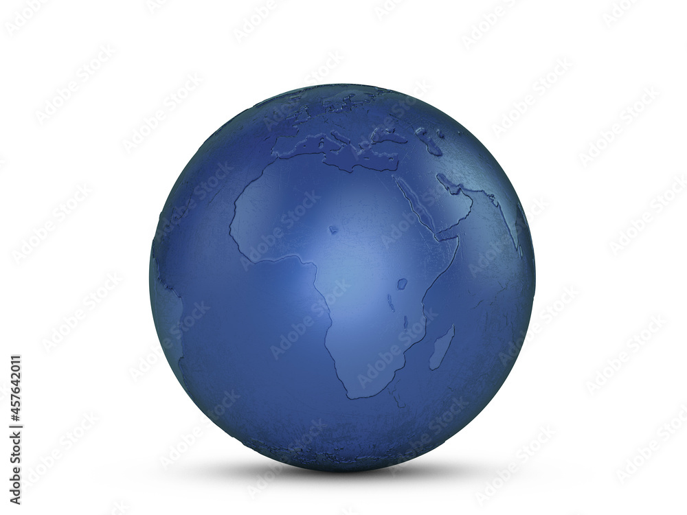 Glass world globe Glass world globe