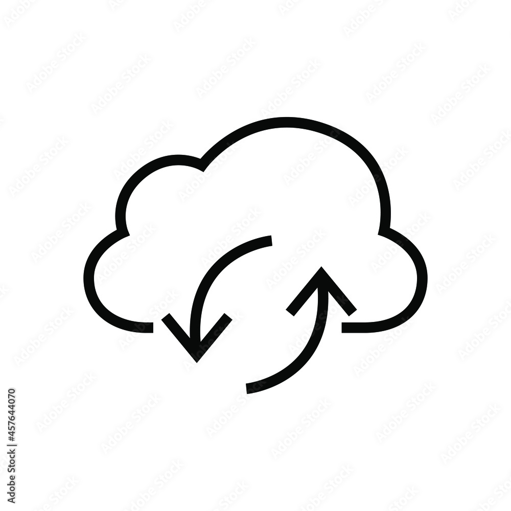 Cloud sync icon Cloud sync icon